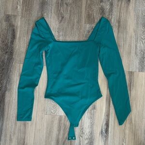 Babaton Turquoise Bodysuit